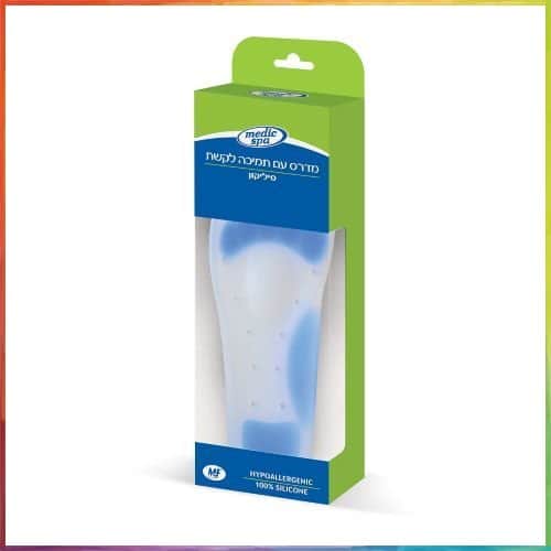 מדרס סיליקון+תמיכה לקשת XXL45-46 - מדיק ספא