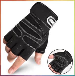 כפפות כושר - צבע שחור מידה L