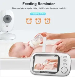 וידאו מוניטור לתינוק - צג "3.5